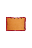 Federa Organza 35x50 cm - Mustard Red