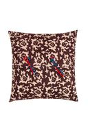 Federa Cotone 45X45Cm - Arabesque Corolla Natural Coffee