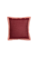 Federa Organza 45x45 cm - Maroon Peach