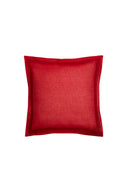 Federa Organza 45x45 cm - Peacock Red