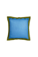 Federa Organza 45x45 cm - Pervich Leaves Green