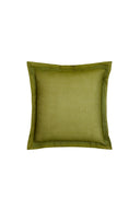 Federa Organza 45x45 cm - Pervich Leaves Green