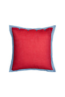 Federa Organza 60x60 cm - Cherry Red Pervinch