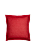 Federa Organza 60x60 cm - Peacock Red