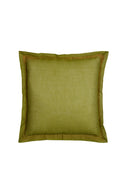 Federa Organza 60x60 cm - Peach Leaves Green