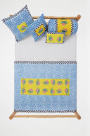 Federa Cotone Rullo Paloma - Tiles Yellow