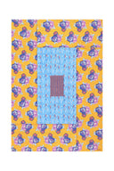 Copriletto Reversibile Gudri 130x180 cm - Ikat Arrow Light Blue