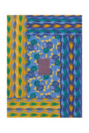 Copriletto Reversibile Gudri 130x180 cm - Three Flower Pervinch