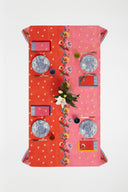 Telo Mussola Di Cotone 220x220 cm - Indonesian Red Rose