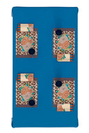 Tovagliolo Cotone 50X50Cm - Arabesque Corolla Natural Coffee