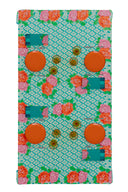 Tovagliolo Cotone 50x50 cm - Hima Big Flower Turquoise