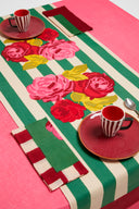 Tovagliolo Cotone 50X50Cm - Nizam Flower Green