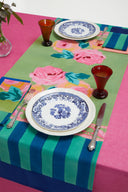 Tovaglietta Doppia Cotone 50x150 cm - Nizam Acid Green