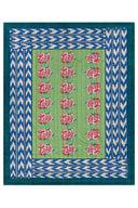 Trapunta Reversibile 220x270 cm - Nina Rose Mint