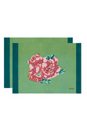 Set Di 2 Tovagliette Cotone 35x48 cm - Nina Rose Mint