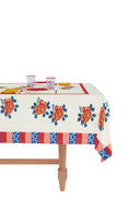 Telo Cotone 140x240 cm - Ortensia Red Gold