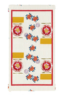 Telo Cotone 140x240 cm - Ortensia Red Gold