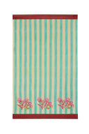 Sarong - Issimo X Lisa Corti Bougainvillea Stripes White Veronese