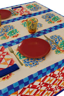 Telo Cotone 220x270 cm - Positano Red Tiles