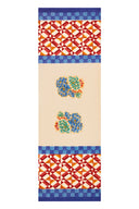 Tovaglietta Doppia Cotone 50x150 cm - Positano Red Tiles