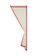 Tenda Cotone 100x250 cm - Bordo Red