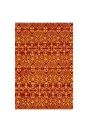Tessuto - Damask Design Maroon Cinnamon